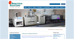 Desktop Screenshot of analyticalsolutions.in