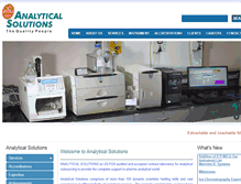 Tablet Screenshot of analyticalsolutions.in